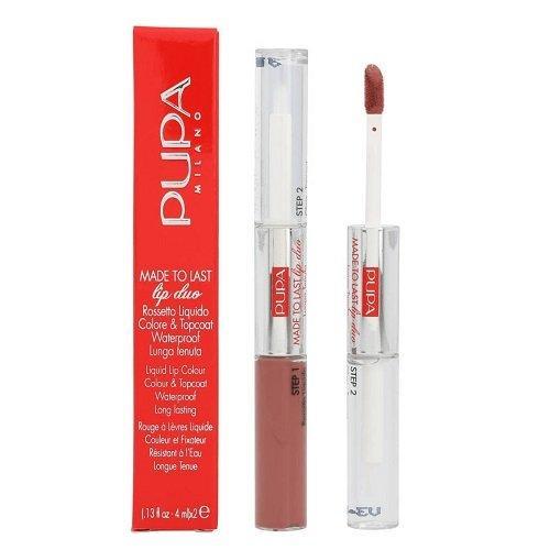 Pupa Made To Last Waterproof Lip Duo - #011 Natural Brown   8 ml