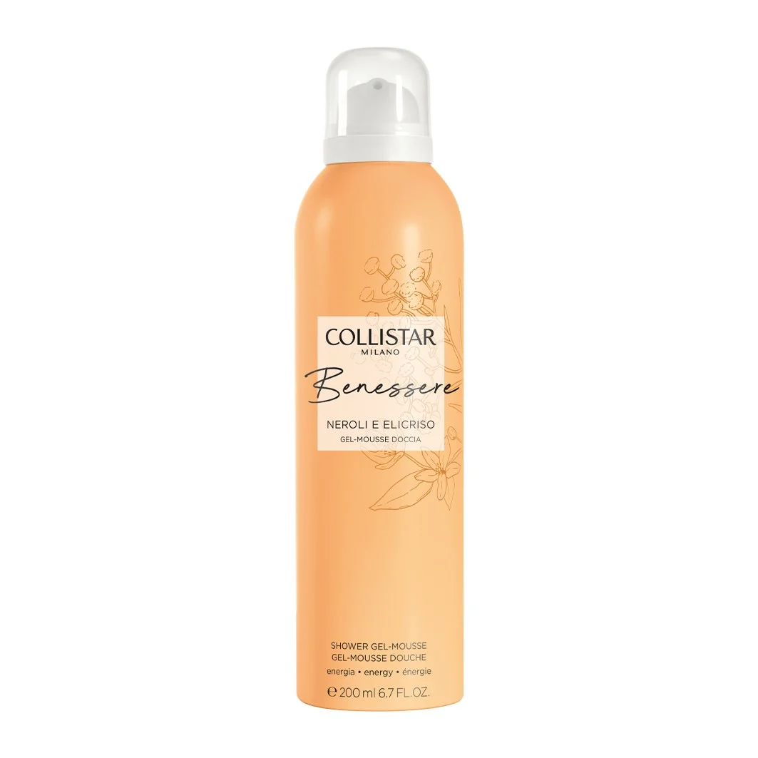 Collistar Benessere Neroli And Helichrysum Shower Gel-Mousse   200 ml