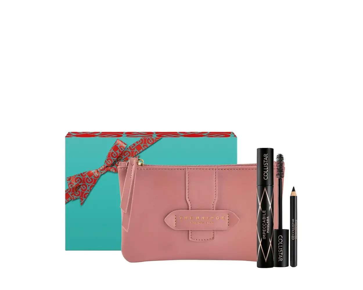 Collistar Impeccabile Set Mascara Impeccabile 8 ml/Mini Eye Pencil 0.55 g/Pouch  set x 8.5 ml