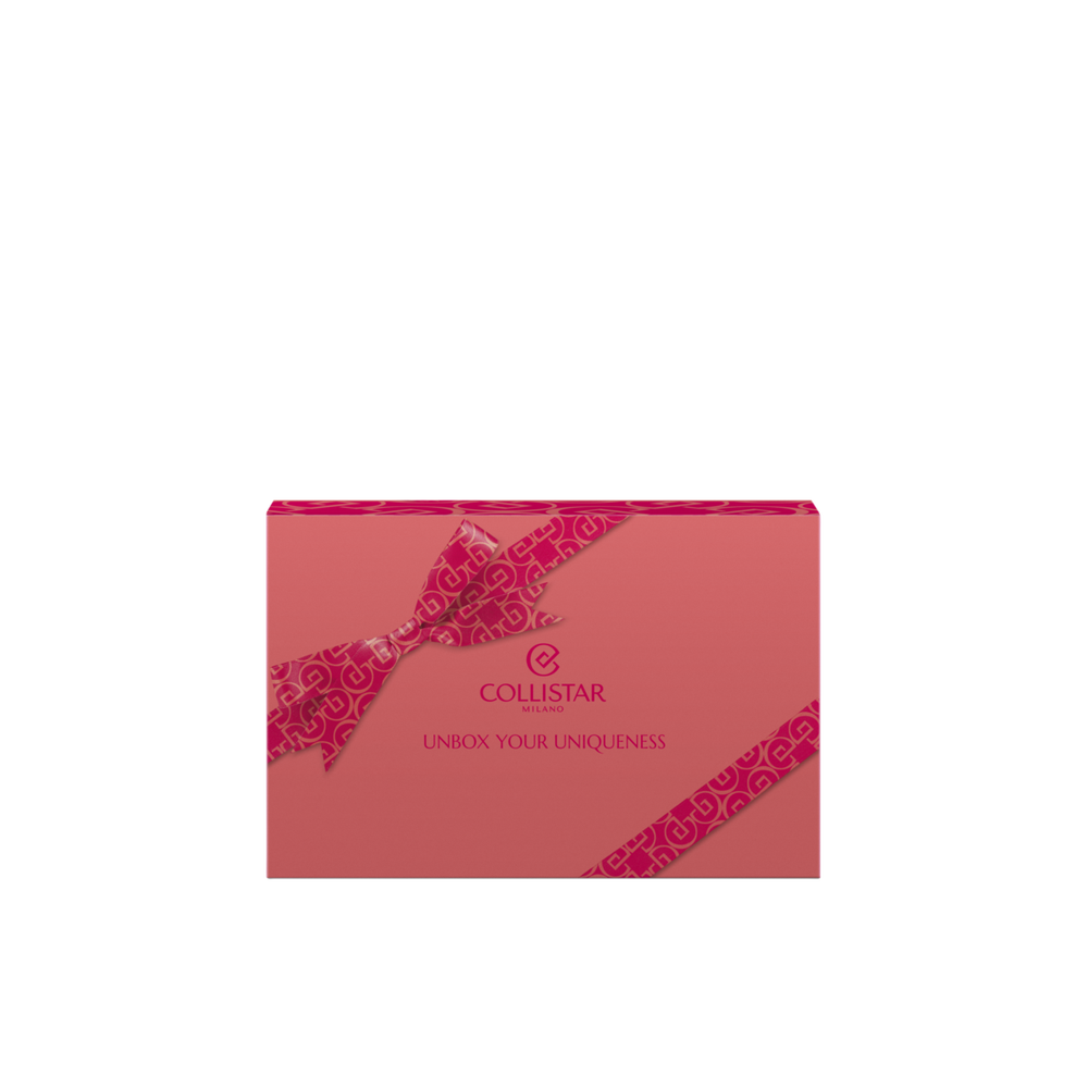 Collistar Icons SetMini Lipstick Puro Rosetto #102 Rosa Antico 3,5 ml / Gocce Magiche Zelf Tan 10 ml / Mini Rigenera Cream 15 ml / Firming Talasso 70 g  @ 1 set x 98.5 ml