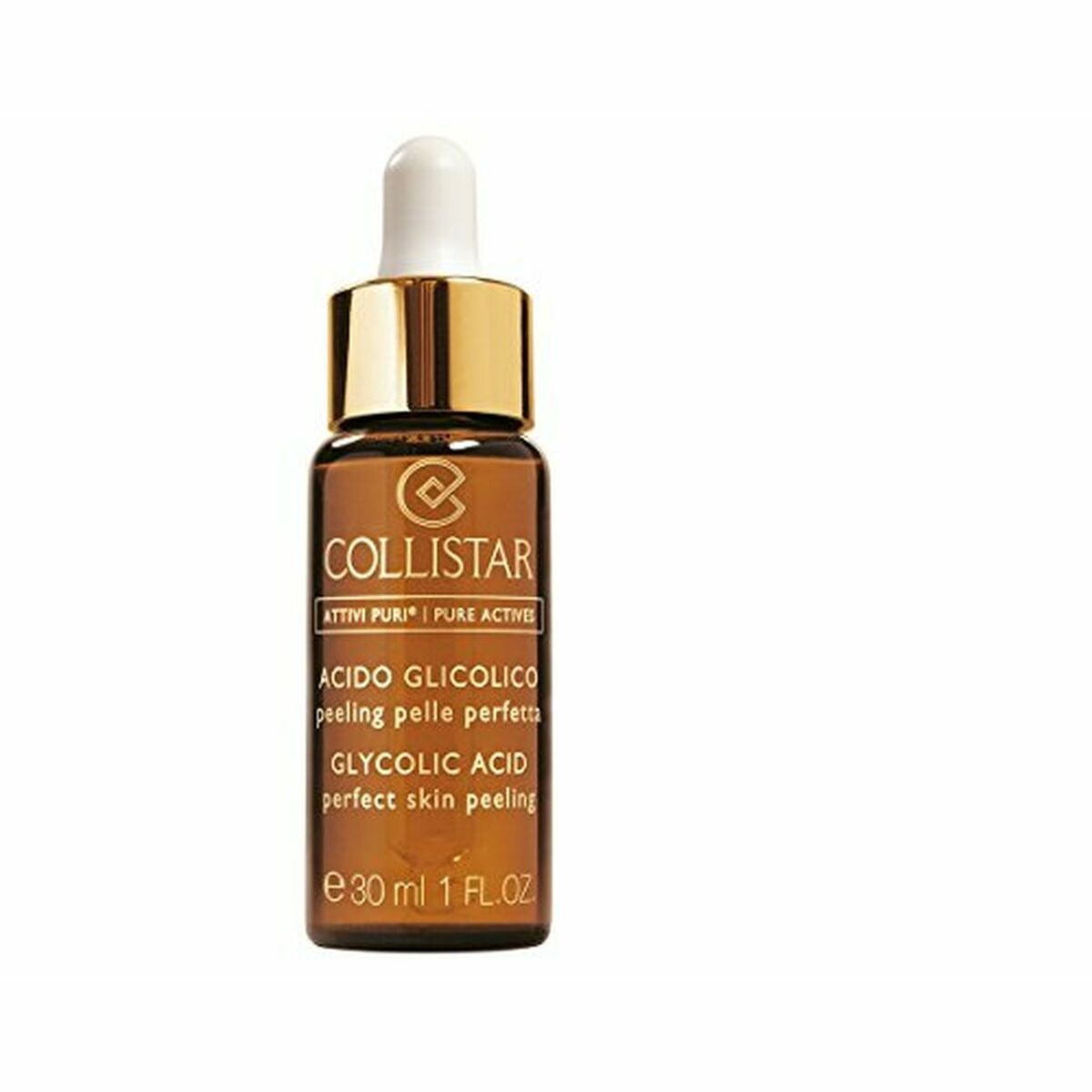 COLLISTAR ATTIVI PURI glycolic acid perfect skin peeling 30 ml