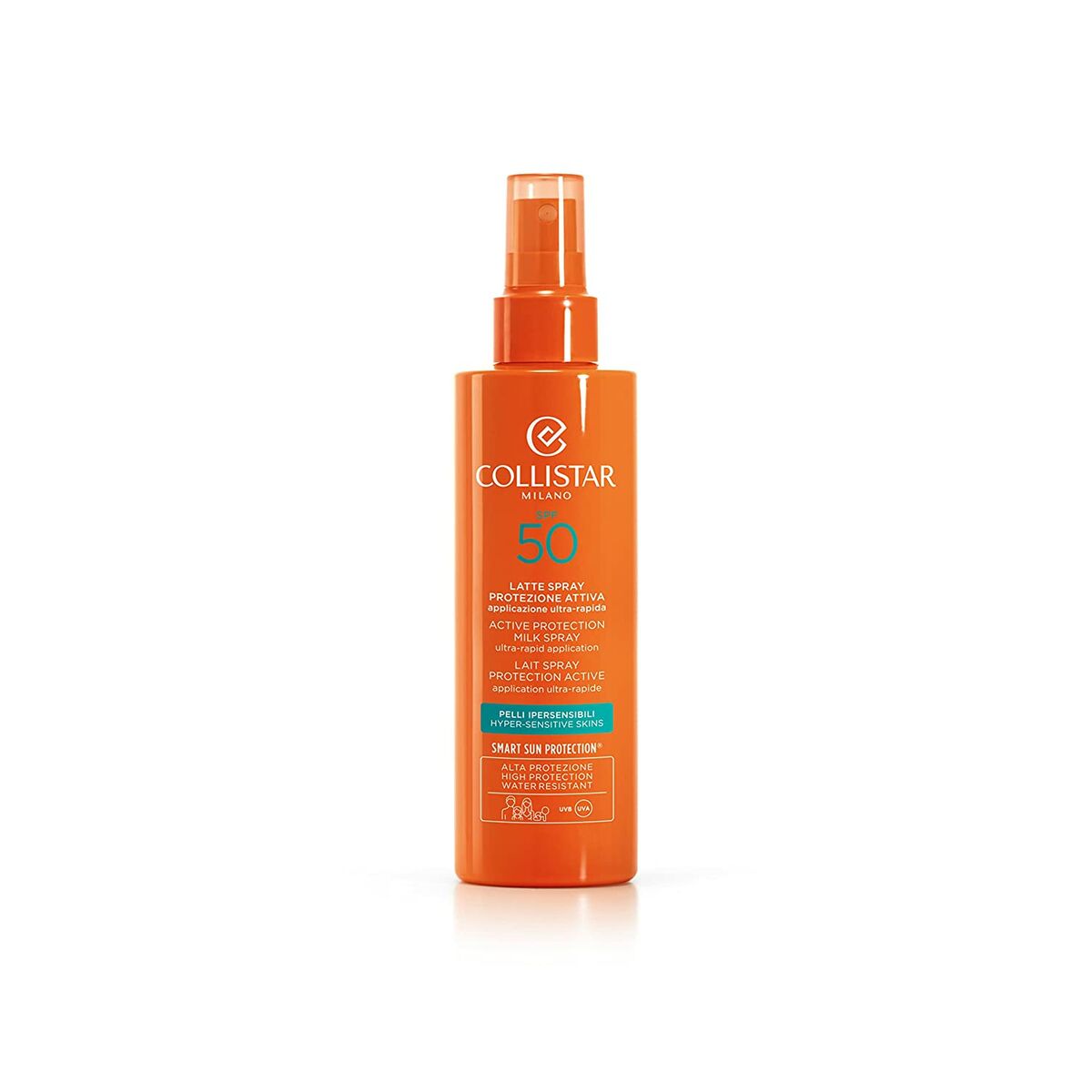 COLLISTAR SPRAY SOLAR leche protección activa SPF50+ 200 ml