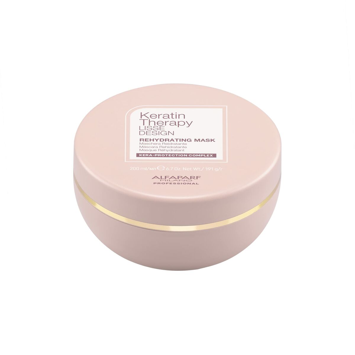 Ενυδατική Μάσκα Alfaparf Milano Lisse Design Keratin Therapy (200 ml)