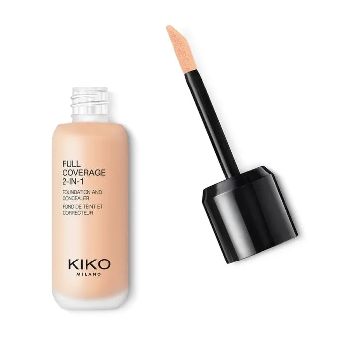Kiko Milano Full Coverage 2 In 1 Foundation & Concealer N35   25 ml
