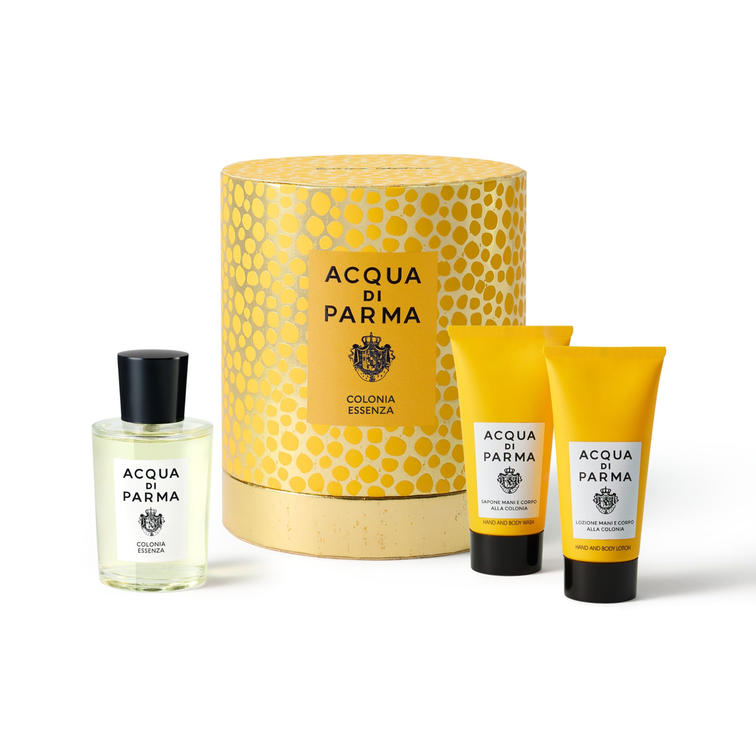 ACQUA DI PARMA ESSENCE COLOGNE SET 3 pcs Eau de Cologne spray 100 ml + Shower Gel 75 ml + Body Lotion 75 ml