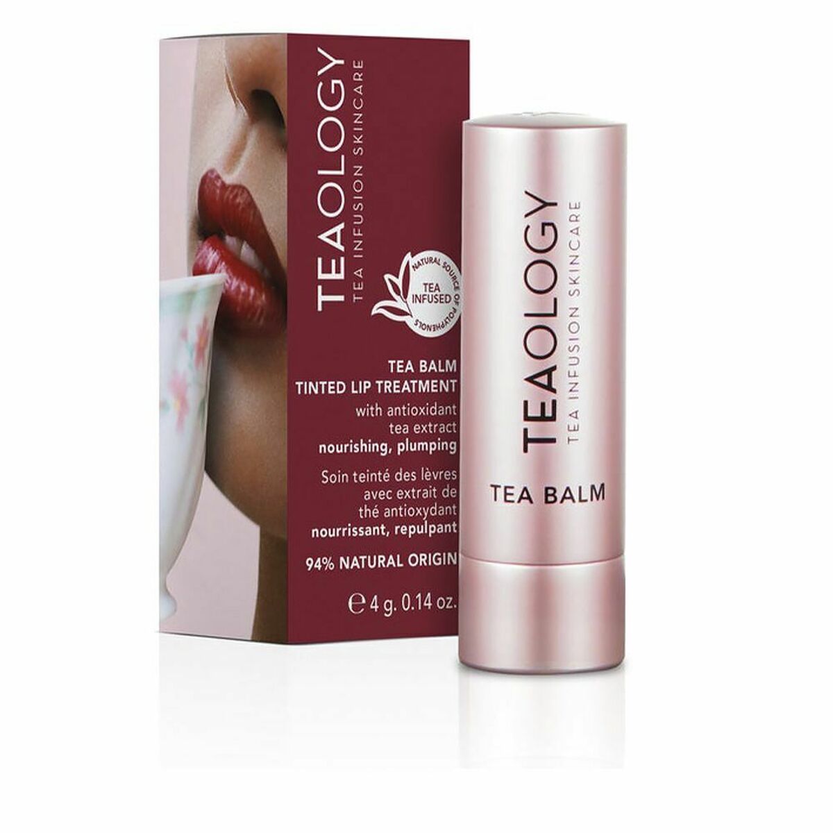 Teaology Berry Tea Lip Balm με Χρώμα 4gr