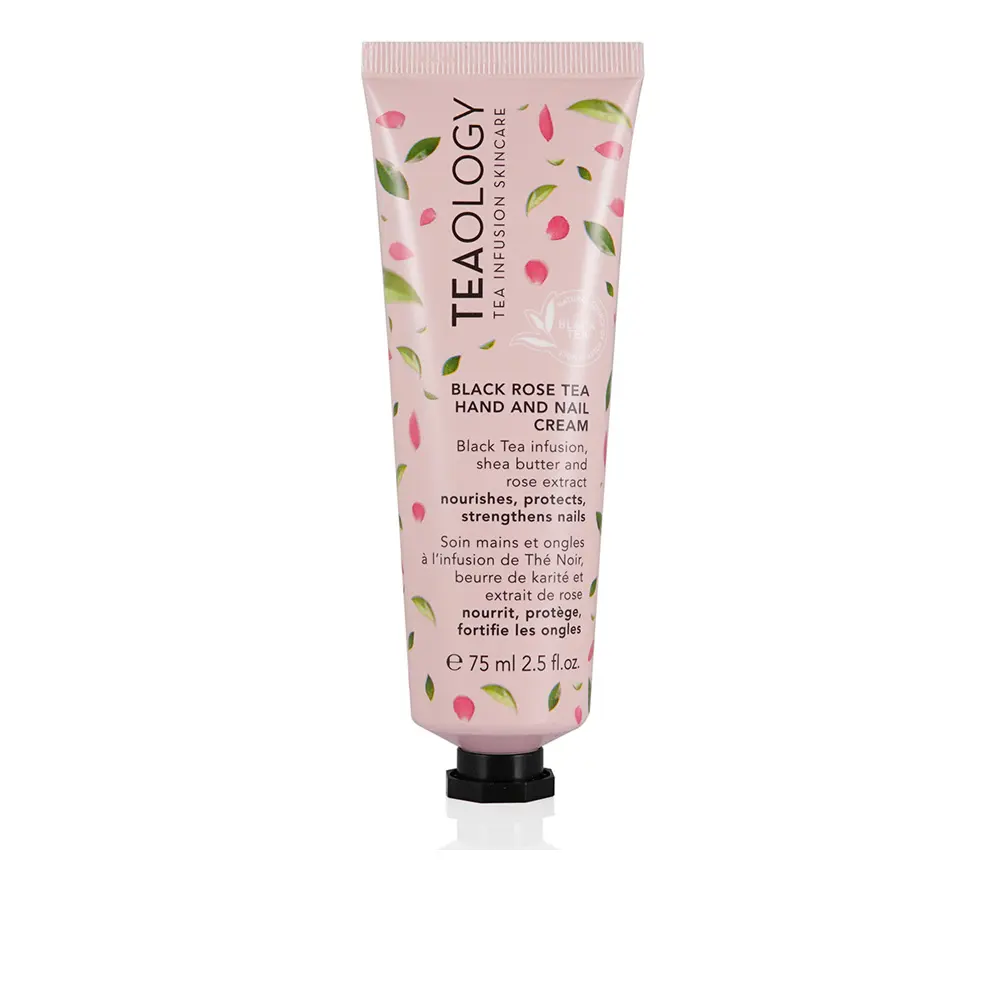 TEAOLOGY BLACK ROSE TEA hand and nail cream 75 ml