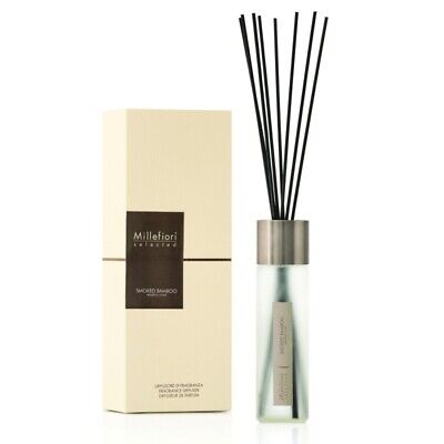 Millefiori Milano Selected Stick Diffuser Refill Smoked Bamboo   350 ml