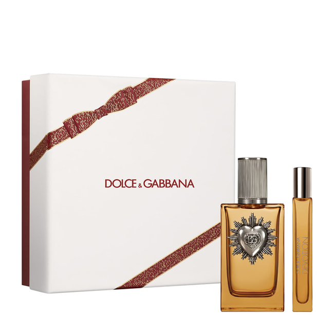 DOLCE & GABBANA DEVOTION POUR HOMME PARFUM CASE 2 pcs Eau de Parfum spray 100 ml + Eau de Parfum spray 10 ml