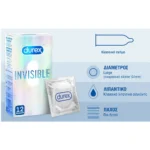 DUREX INVISIBLE extra sensitive condoms 12 u