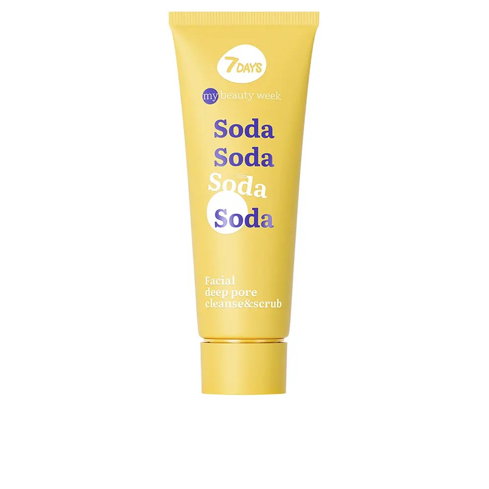 7DAYS SODA deep pore facial cleansing and exfoliation 80 ml