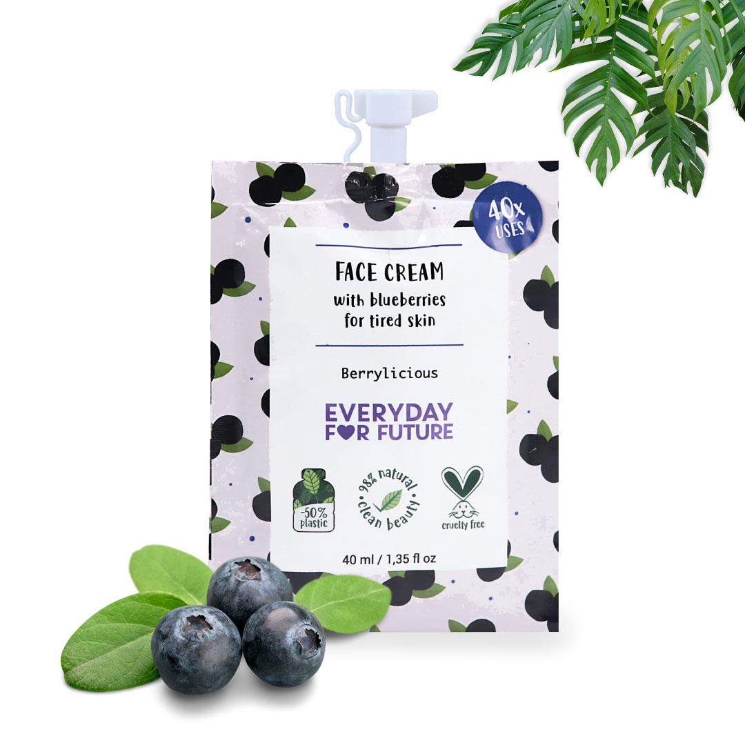 Everyday For Future Face Cream 40 Uses - Berrilicious   40 ml