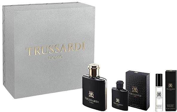 Trussardi Uomo M Set - EdT 50 ml + Edt 7 ml + EdT 10 ml
