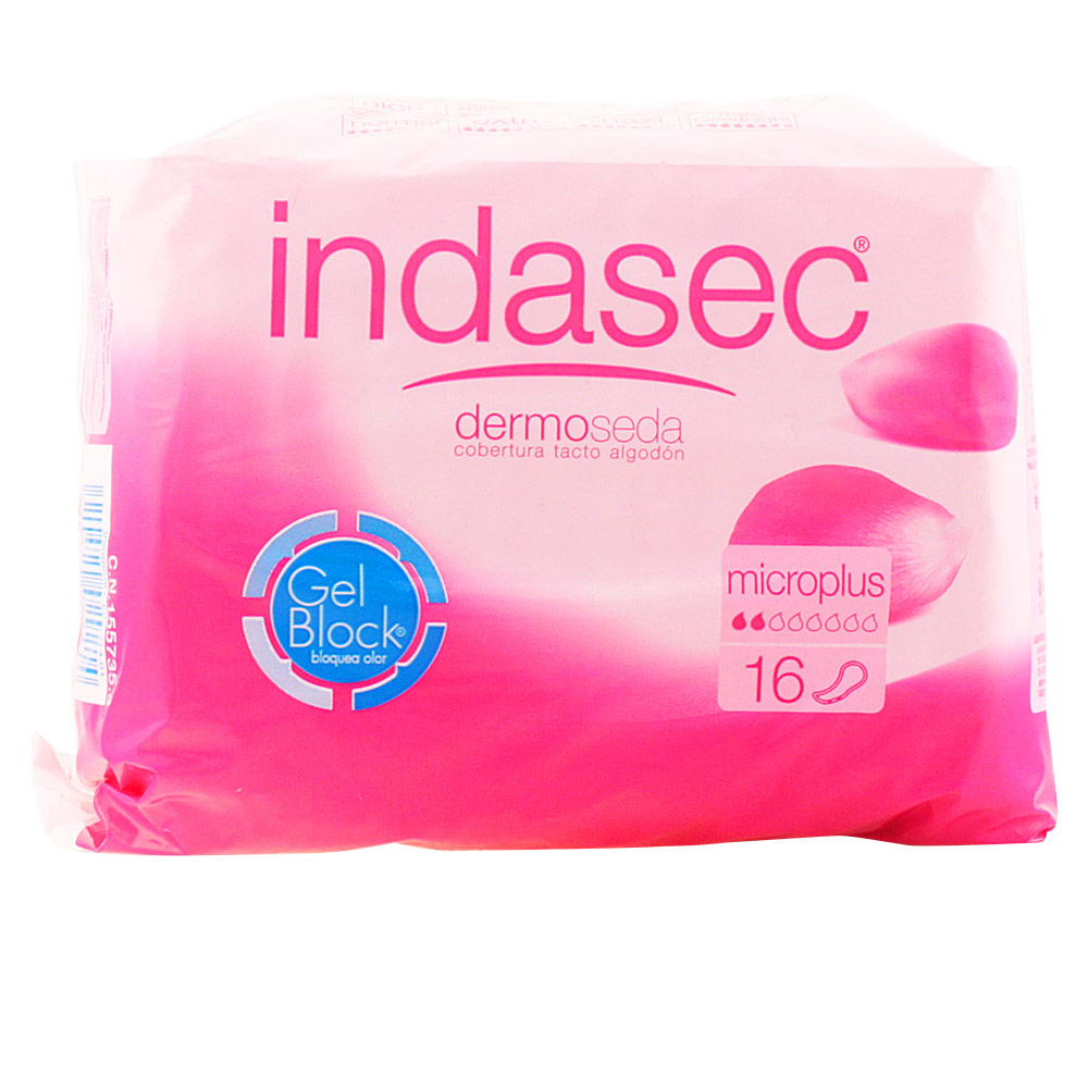 INDASEC DERMOSEDA Micro Plus incontinence pads, 16 units