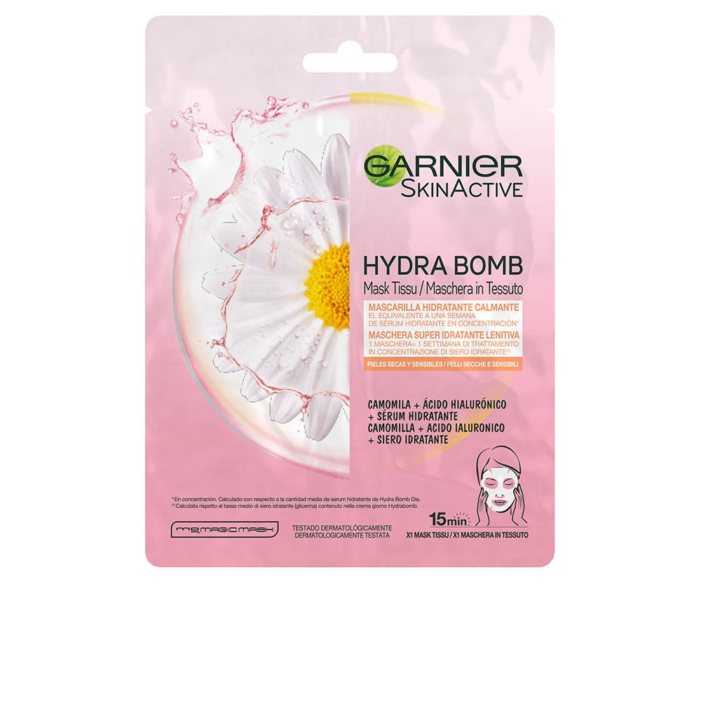 GARNIER SKINACTIVE HYDRABOMB mask facial hidratante calmante