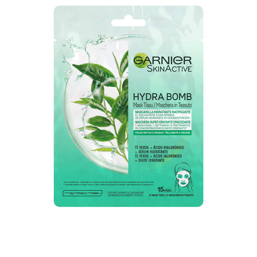 GARNIER SKINACTIVE HYDRABOMB matifying hydrating facial mask