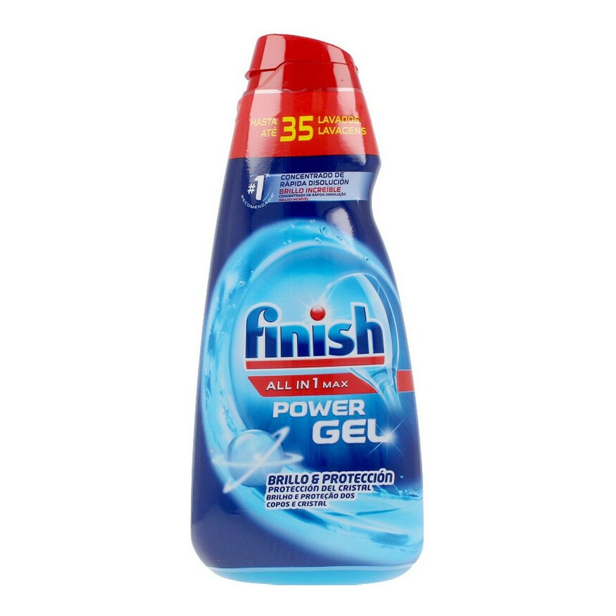 FINISH FINISH POWER gel ALL IN 1 brillo y protección 700 ml