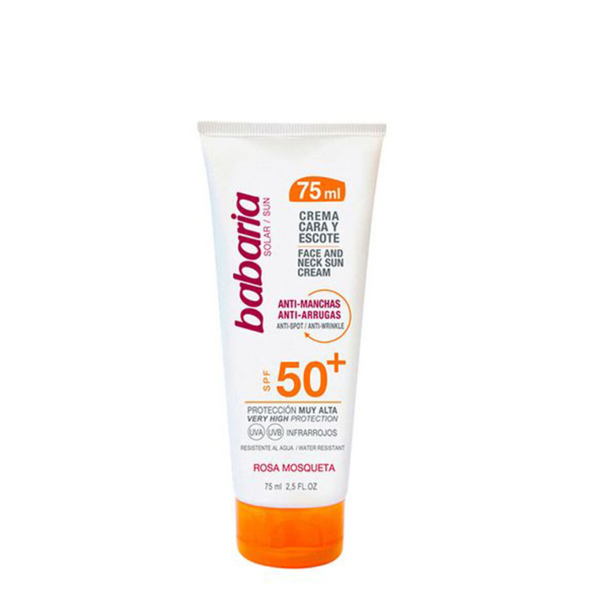 Babaria SPF50+ Anti-Spot Facial Sun Cream 75Ml κατά των κηλίδων
