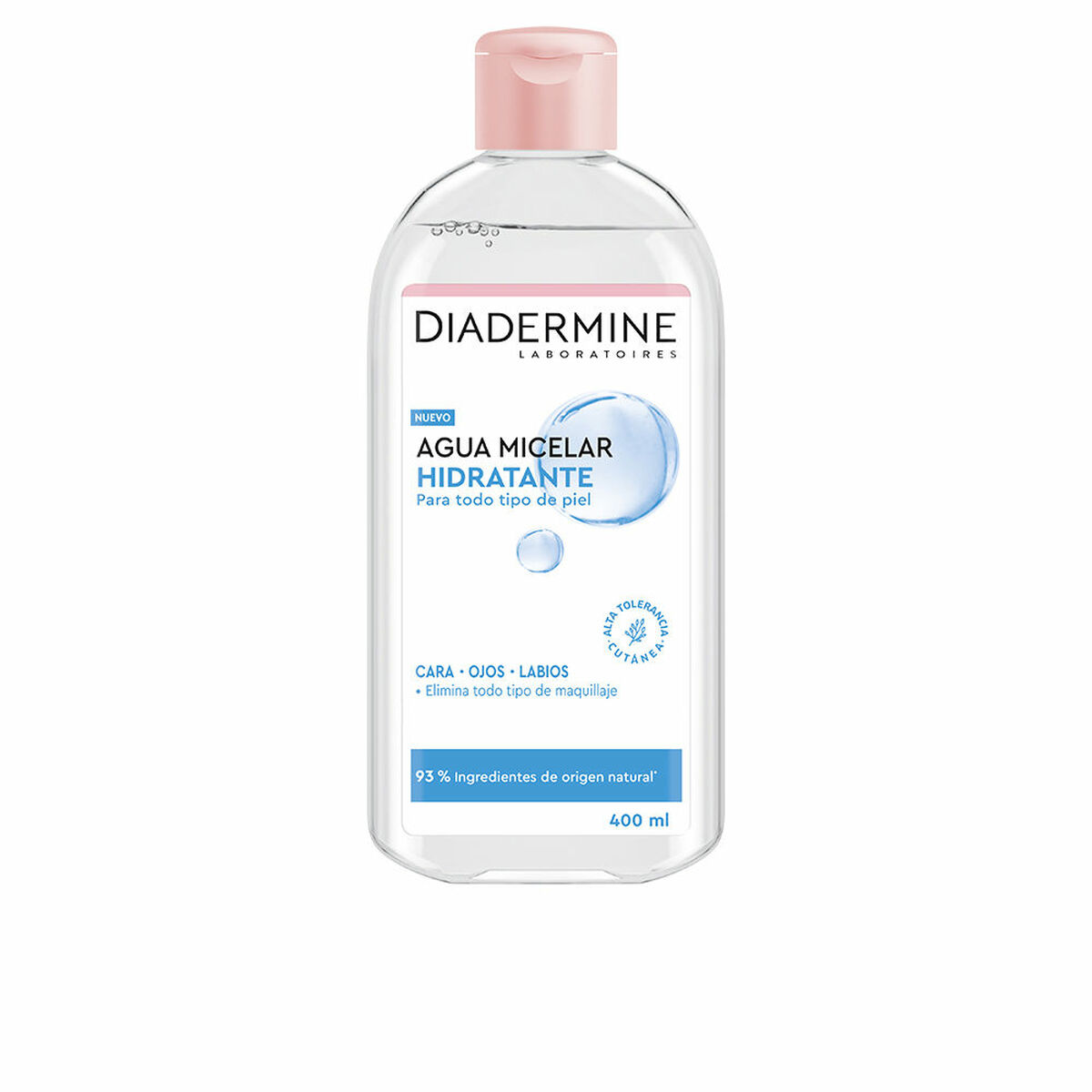 DIADERMINE MOISTURIZING MICELLAR WATER face-eyes-lips 400 ml