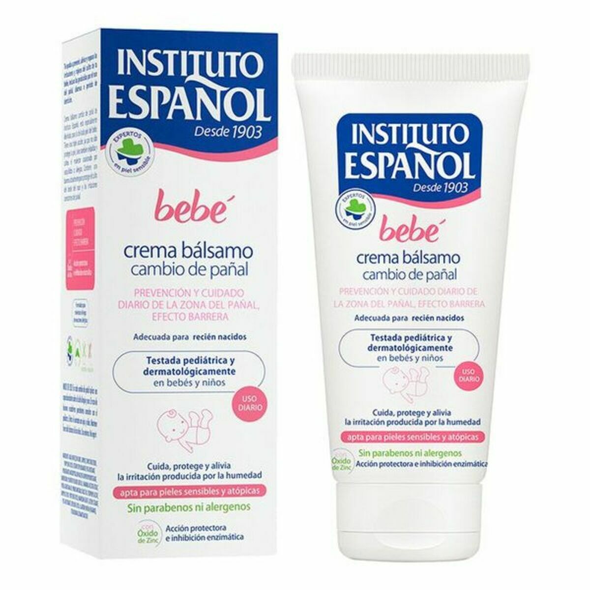 INSTITUTO ESPAÑOL BABY κρέμα για πάνες balm 150 ml