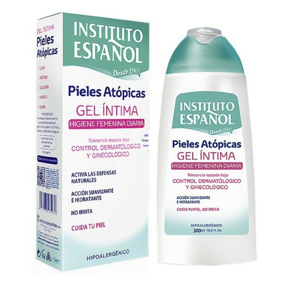 INSTITUTO ESPAÑOL ATOPIC SKIN daily intimate gel 300 ml