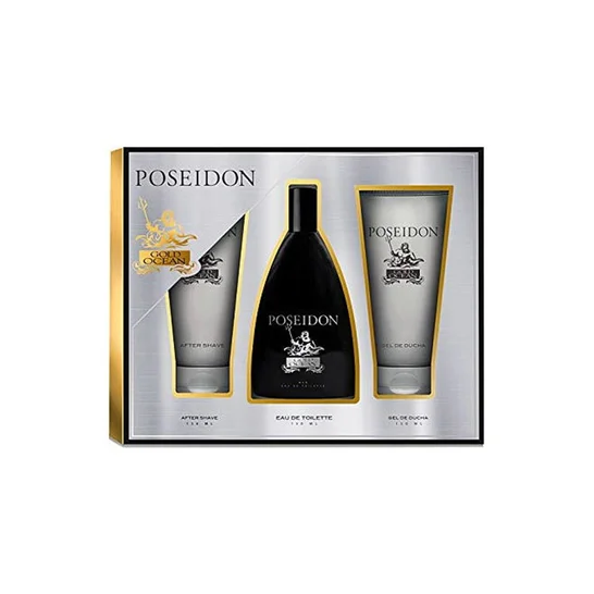 POSSEIDON POSEIDON GOLD OCEAN FOR MEN LOT 3 pcs