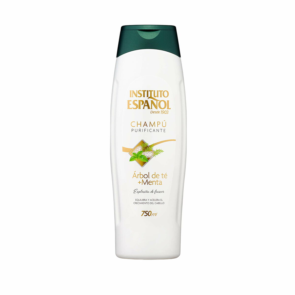 INSTITUTO ESPAÑOL PURIFYING SHAMPOO tea tree + μέντα 750 ml