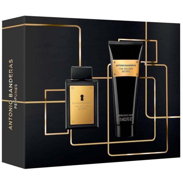 A. Banderas The Golden Secret Giftset Edt Spray 50 ml/After Shave Balm 75 ml   set x 125 ml
