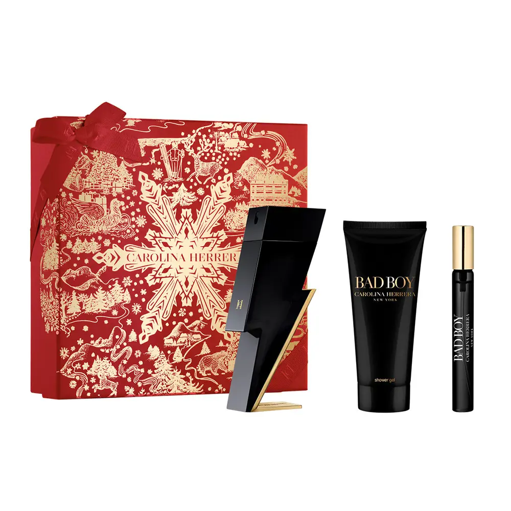 CAROLINA HERRERA BAD BOY CASE 3 pcs