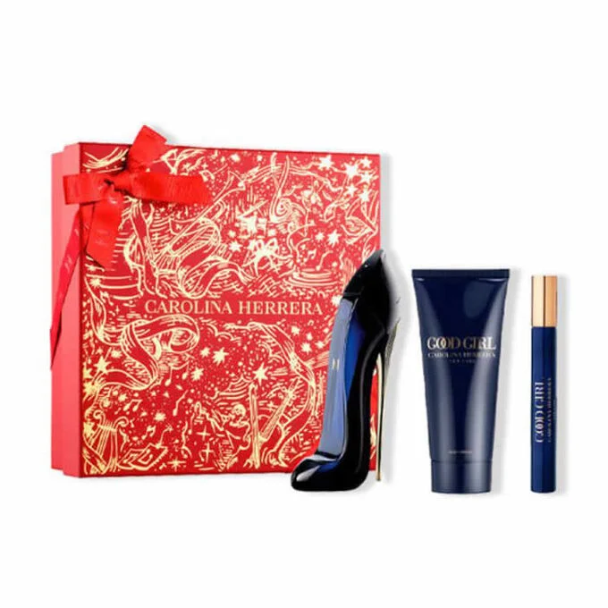 CAROLINA HERRERA GOOD GIRL CASE 3 pcs Eau de Parfum spray 80 ml + Body Lotion 100 ml + Eau de Parfum spray 10 ml