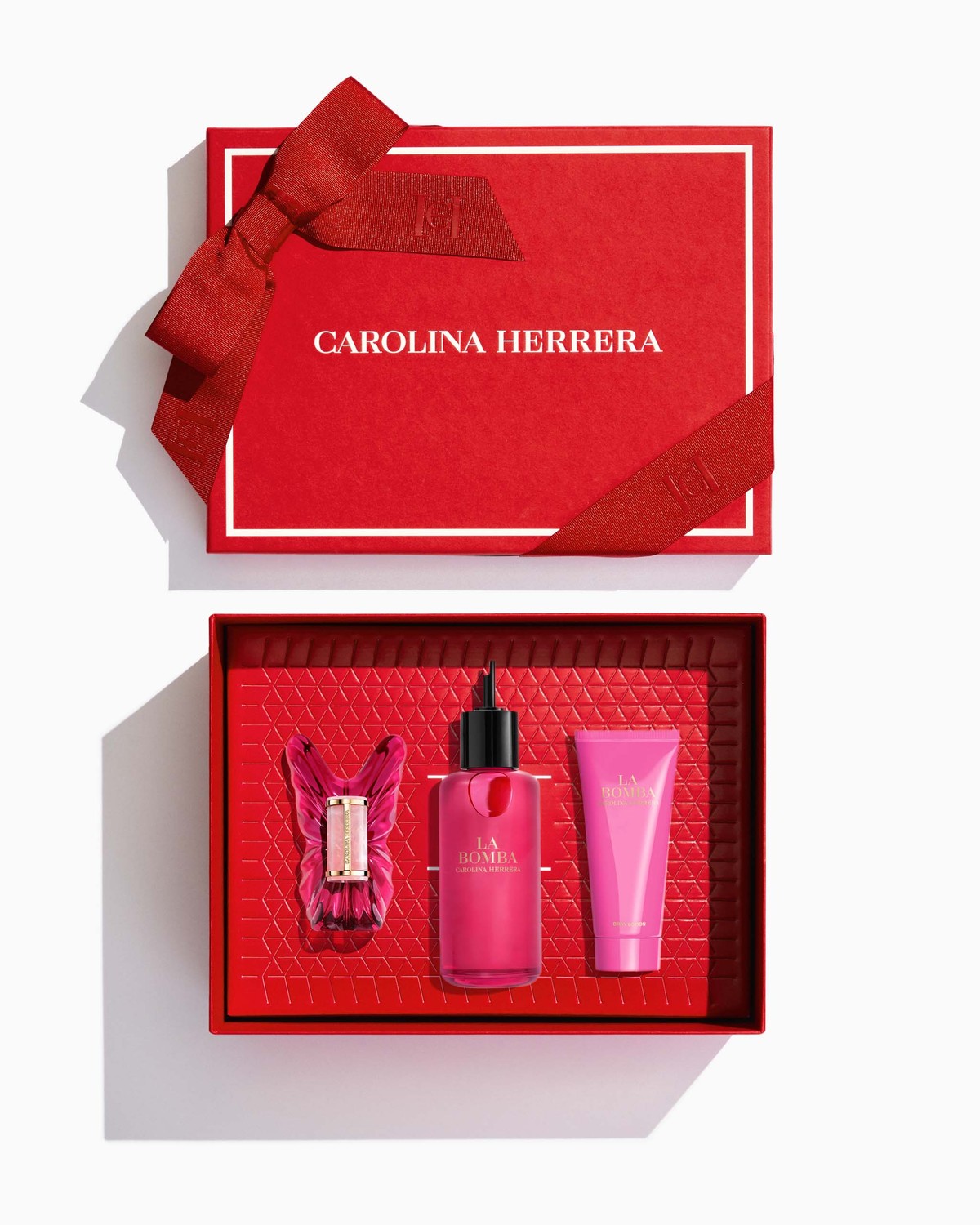Carolina Herrera  La Bomba Set Edp Spray 50ml/Body Lotion 100ml   set x 150 ml