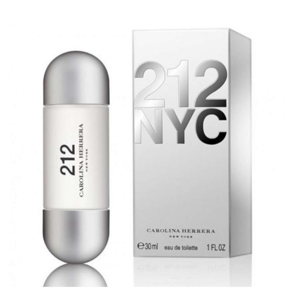 Carolina Herrera 212 NYC Women Edt Spray - -  - 1 bottle x 30 ml