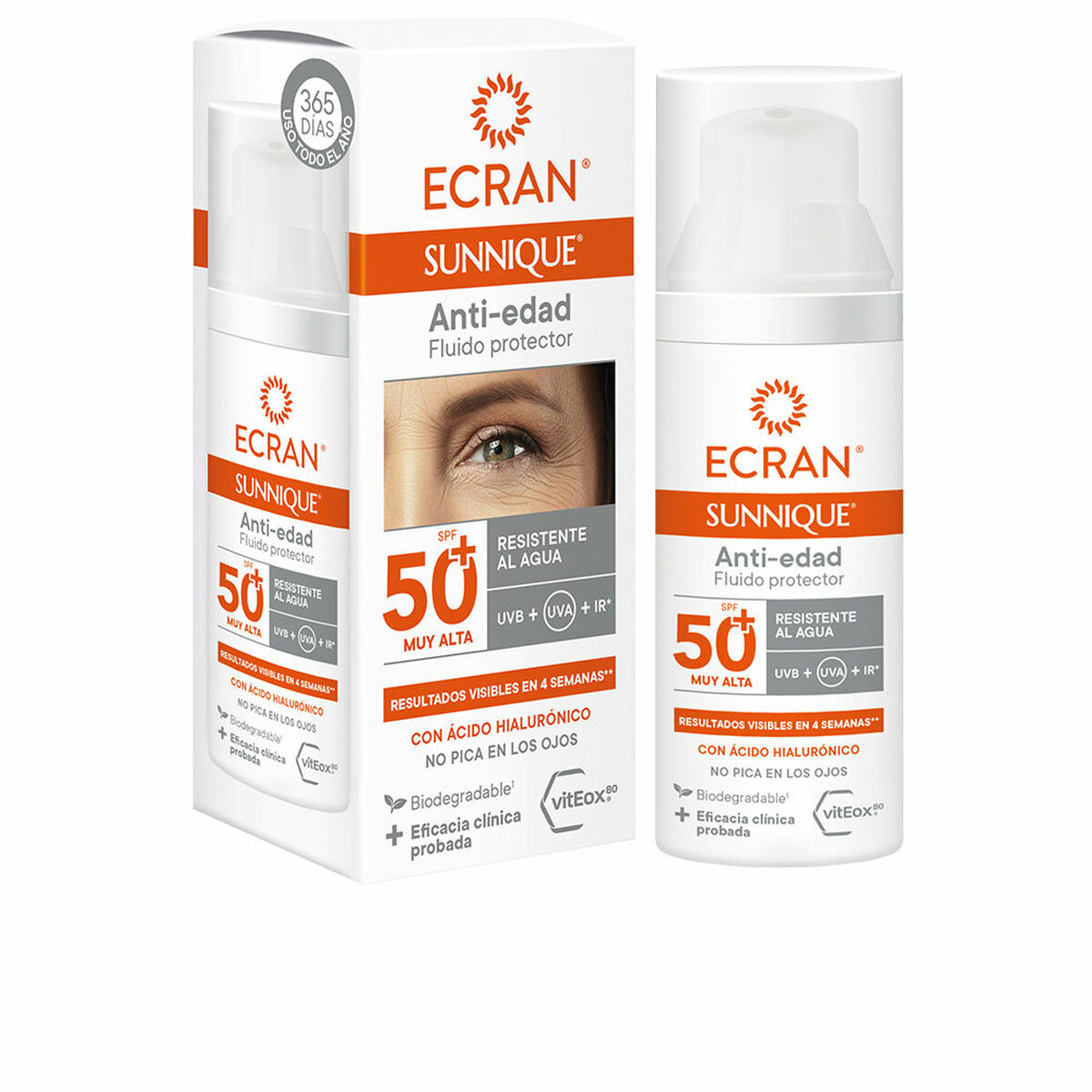 ECRAN ECRAN SUNNIQUE anti-aging facial SPF50+ 50 ml