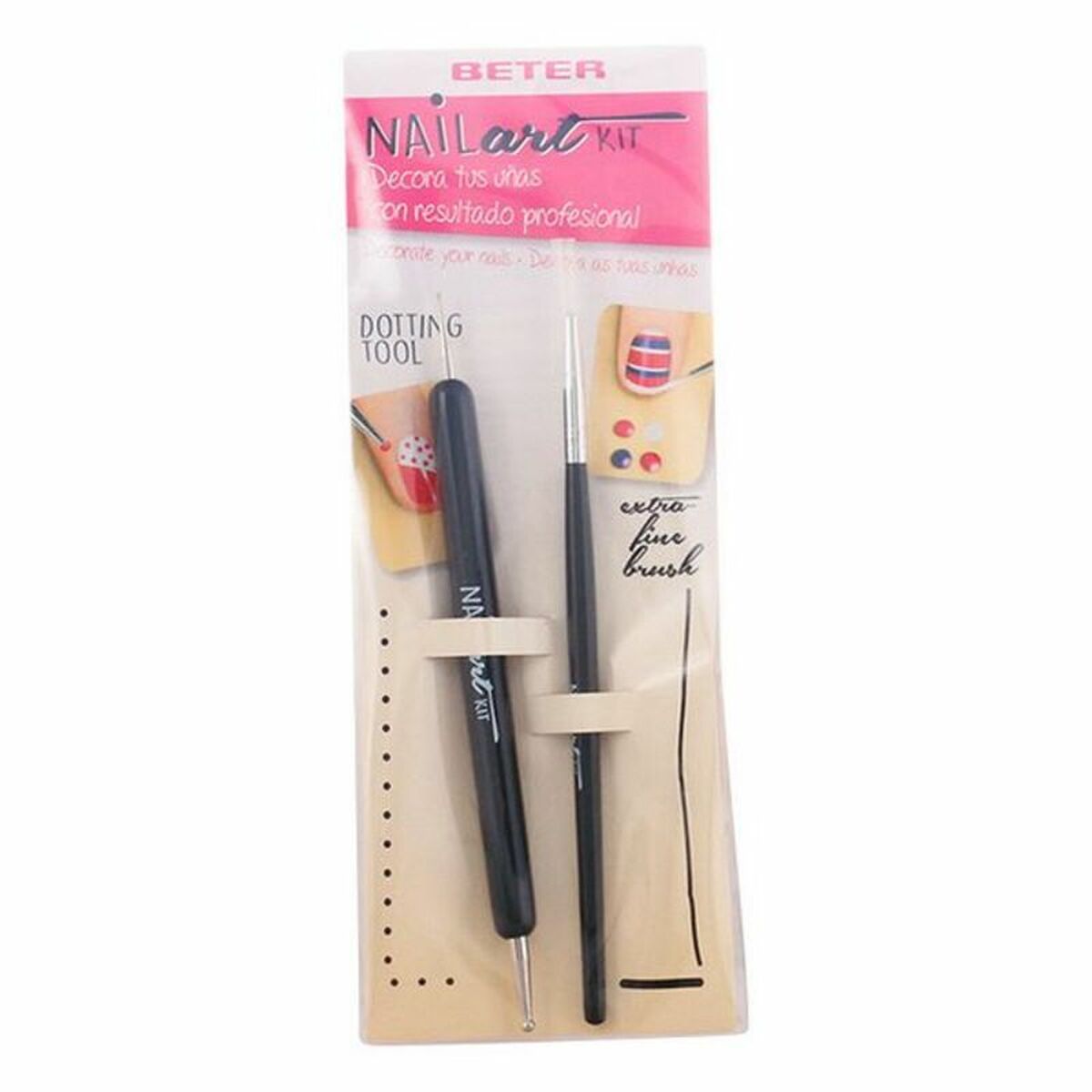 Beter Nail Art Set Dotting Tool X2τμχ
