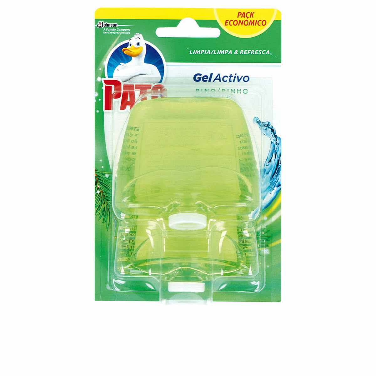 PATO PATO WC ACTIVE GEL hanger #pine 2 u