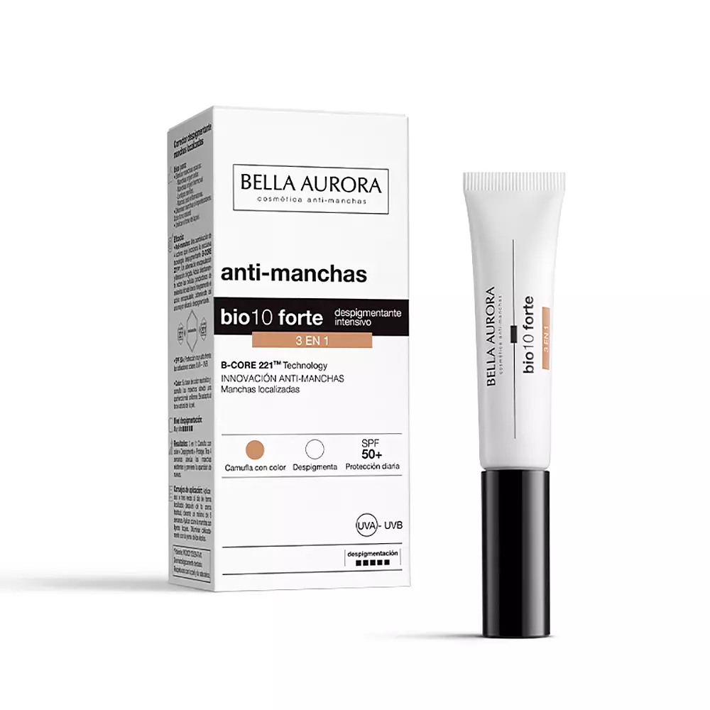 Bella Aurora Bio10 Forte 24ωρη Κρέμα Προσώπου Ημέρας με SPF50 για Πανάδες 10ml