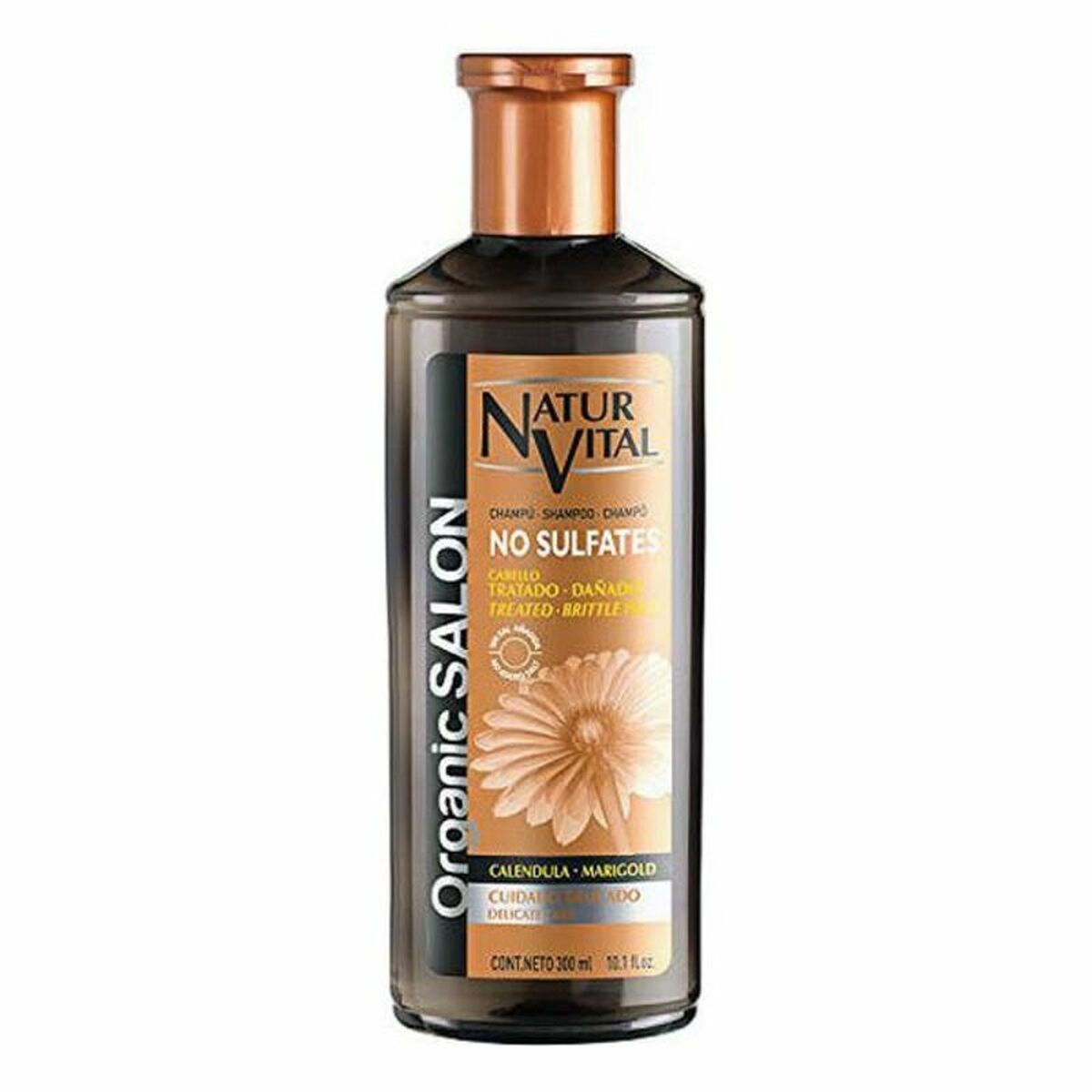 NATUR VITAL Organic Salon Sulfate-Free Shampoo Delicate Care  300 ml