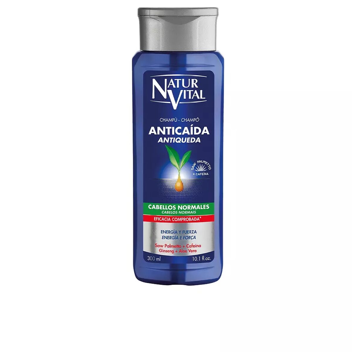 NATUR VITAL Shampoo κατά της τριχόπτωσης για κανονικά μαλλιά 300 +100 ml