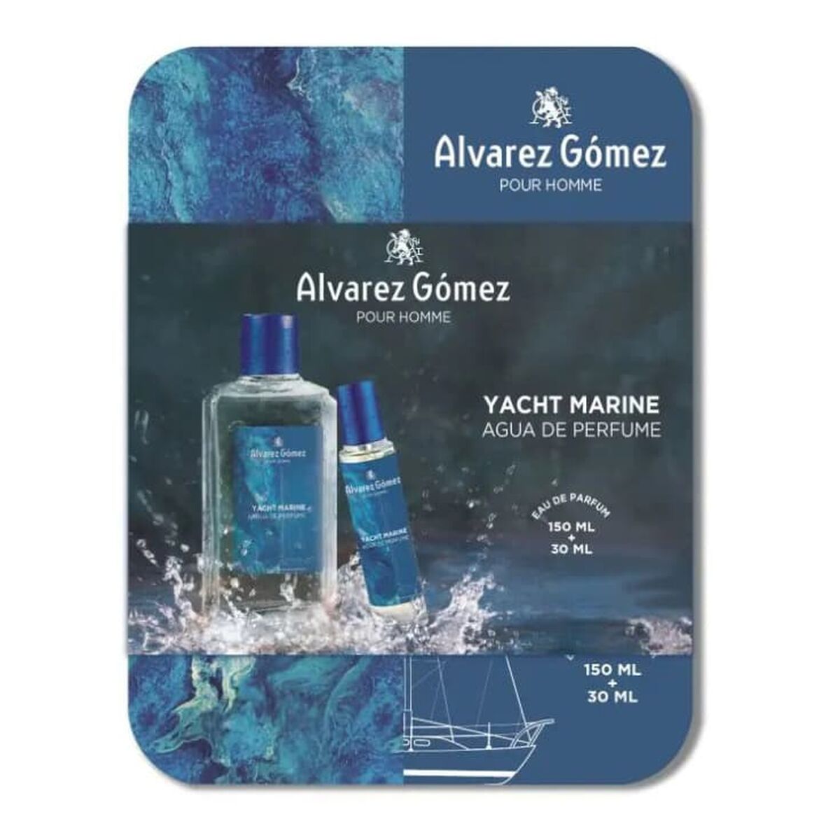 ALVAREZ GOMEZ YACHT MARINE LOT 2 pcs