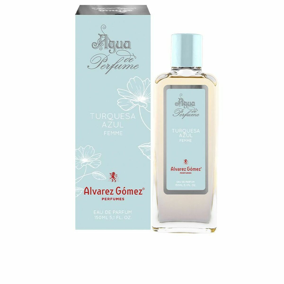 ALVAREZ GOMEZ TURQUESA AZUL FEMME eau de parfum spray 150 ml