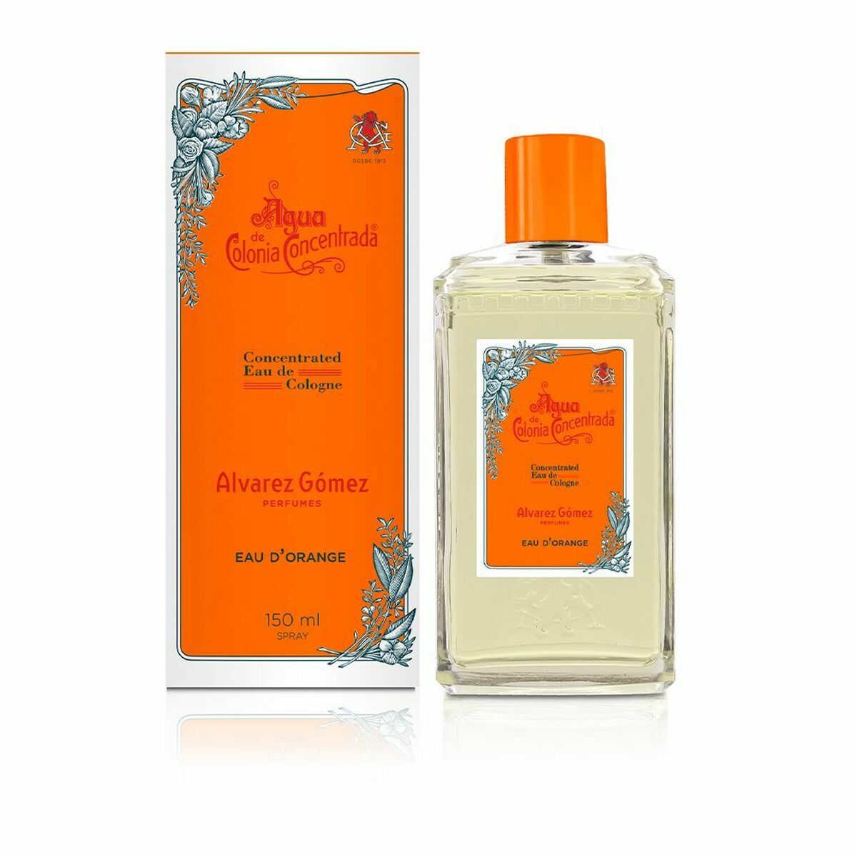AGUA DE COLONIA CONCENTRADA eau d'orange eau de cologne spray 150 ml