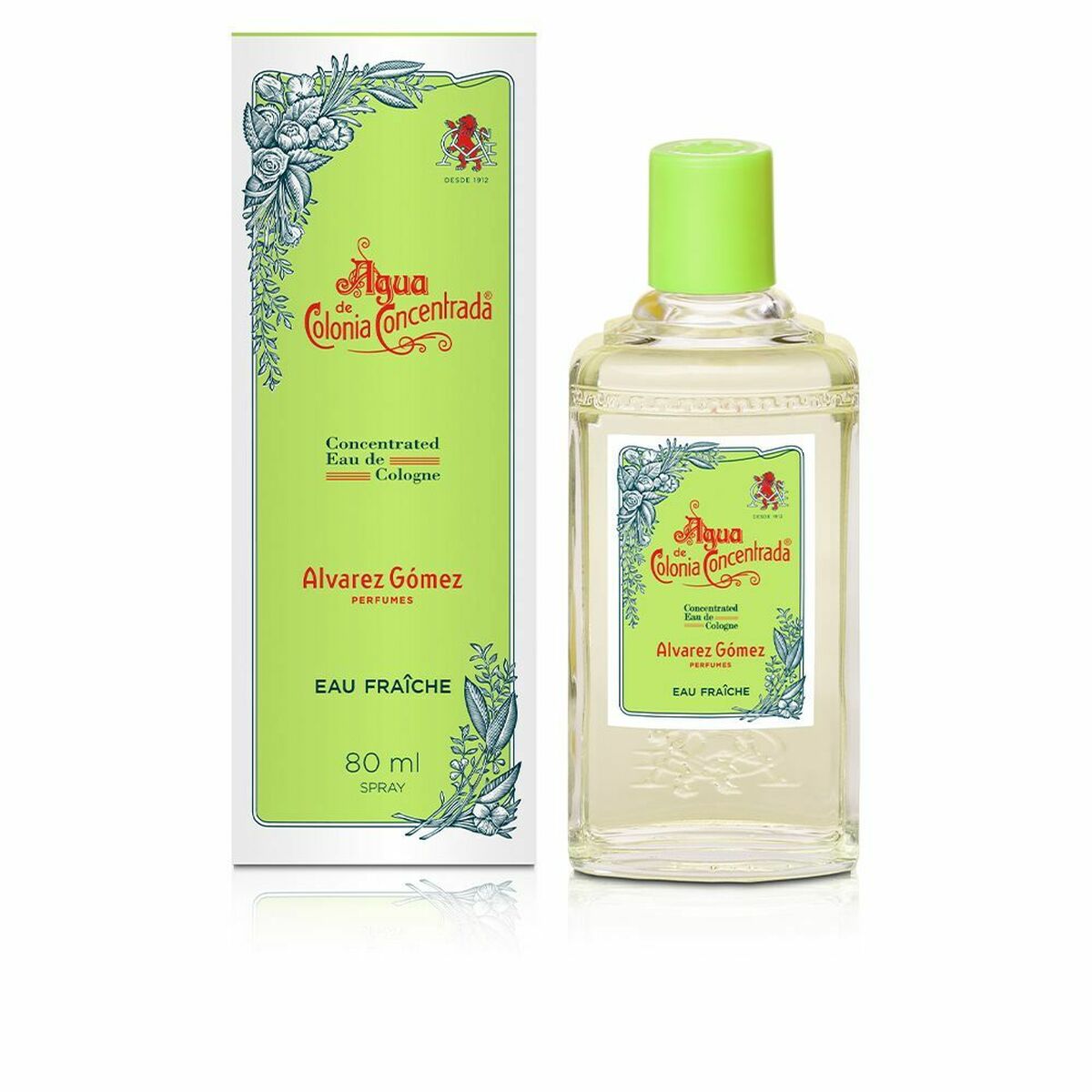 ALVAREZ GOMEZ AGUA DE COLONIA CONCENTRADA eau fraîche eau de cologne spray 80 ml