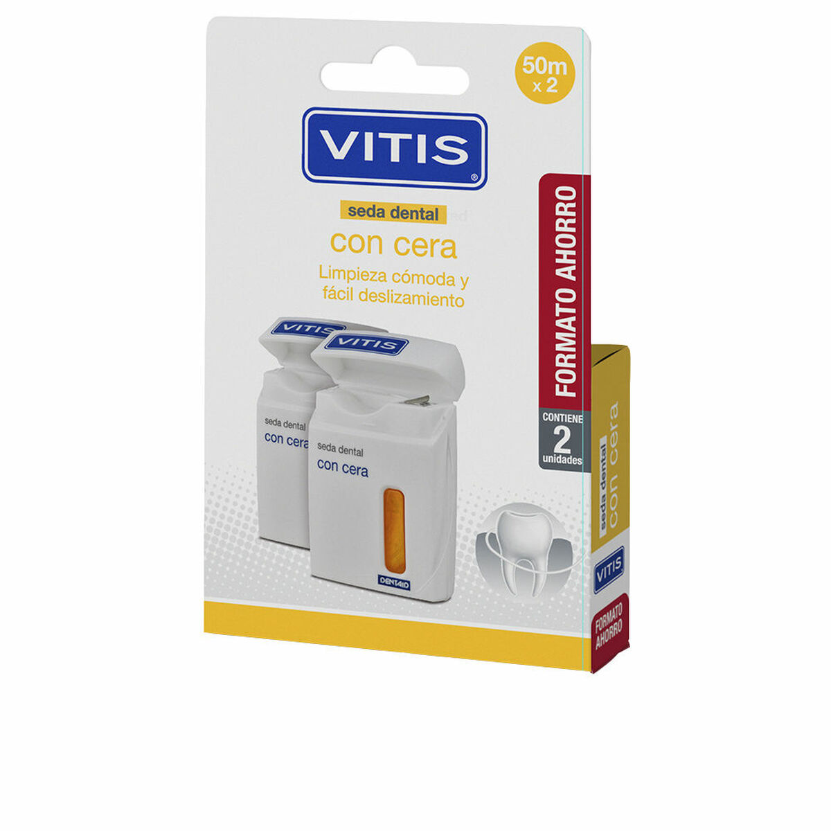 VITIS VITIS dental floss with wax duo 2 u