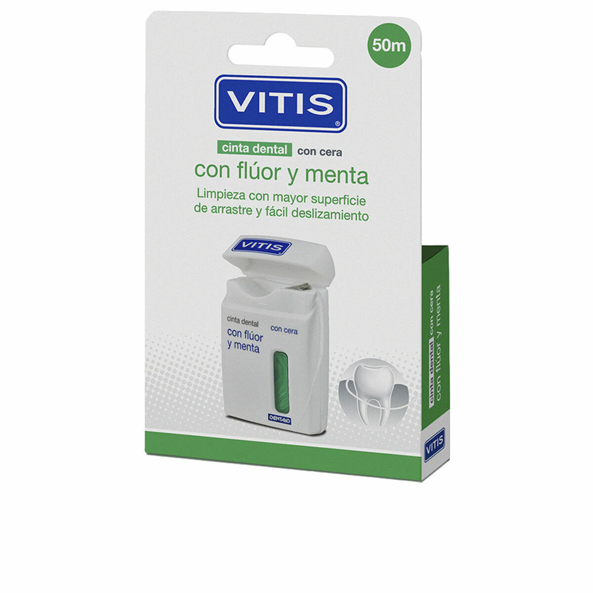 VITIS VITIS dental tape with fluoride and mint duo 2 u