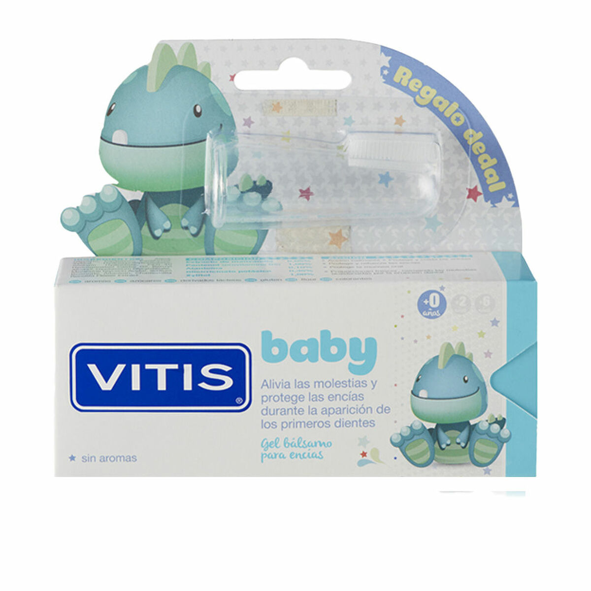 VITIS BABY SOOTHES AND PROTECTS GUMS LOT 2 pz
