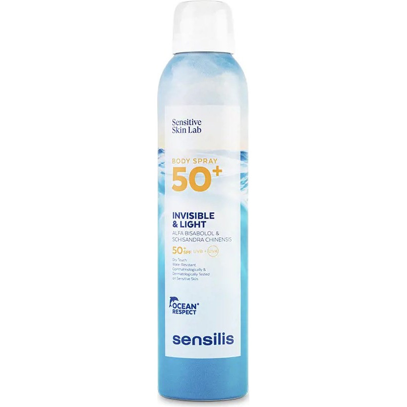 SENSILIS INVISIBLE & LIGHT body spray SPF50+ 250 ml