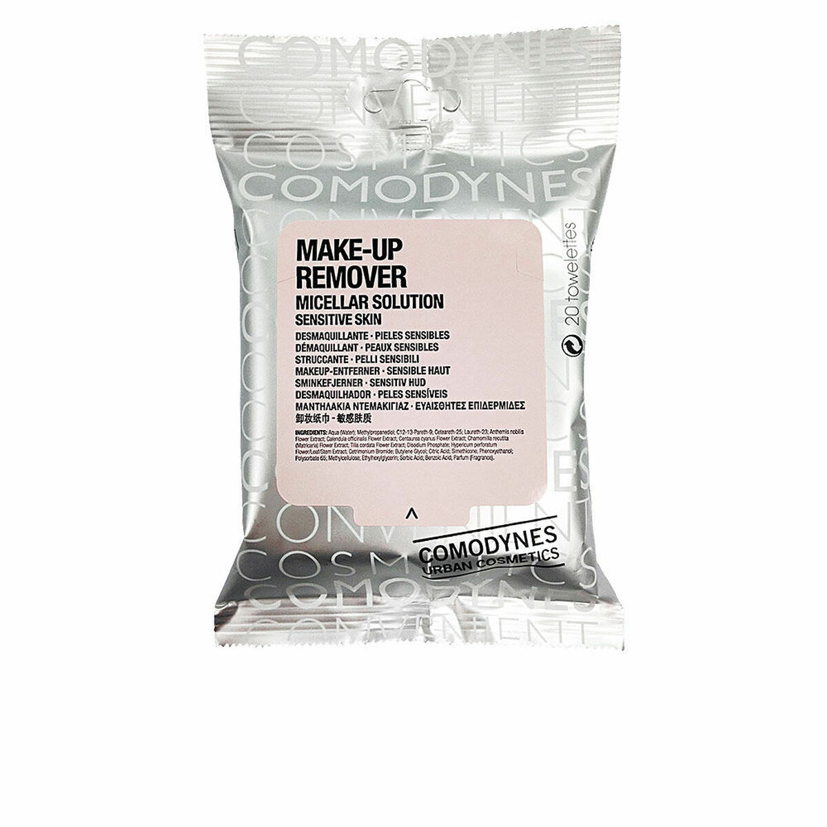 COMODYNES MAKE-UP REMOVER micellar solution sensitive skin 20 τμχ