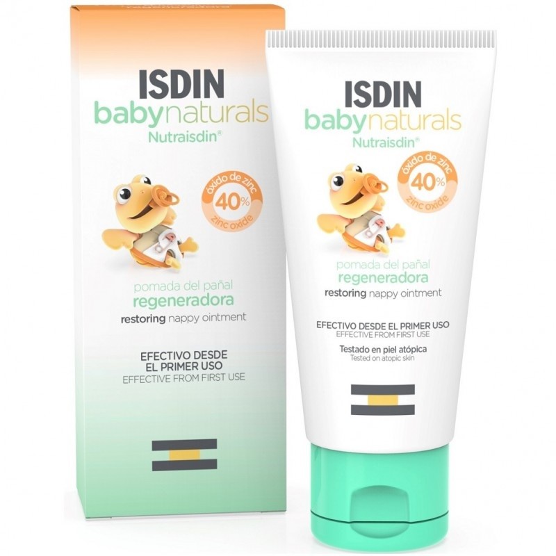 ISDIN BABY NATURALS restoring nappy ointment ZN40 100 ml