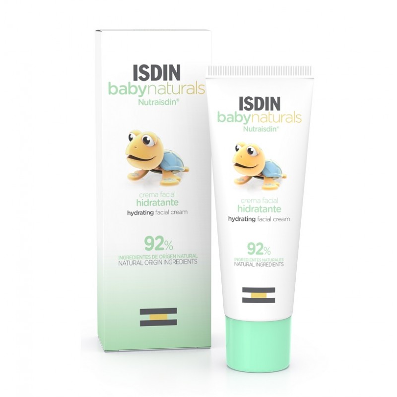 ISDIN BABY NATURALS hydrating facial cream 50 ml