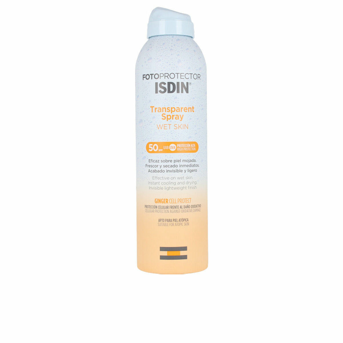 ISDIN FOTOPROTECTOR wet skin transparent spray 50+ 250 ml